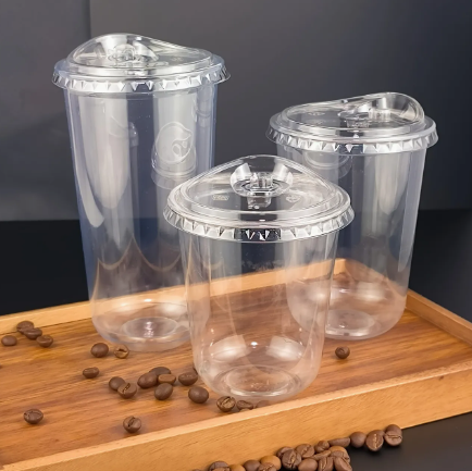 Tapa Plana Strawless para Vasos 100% Reciclados (sin pajita)
