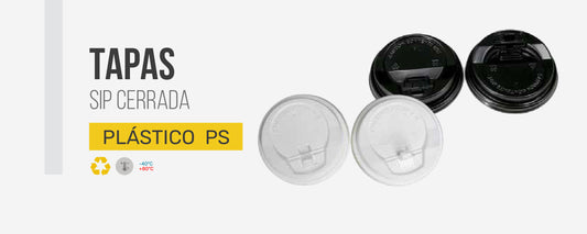 Tapa Reciclada Blanca  6,2cm (para vaso de 120ml)