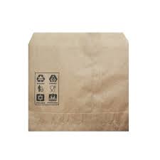 Bolsa Antigrasa Kraft Fast Food 15x15cm
