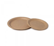 Load image into Gallery viewer, Greaseproof Kraft Plate 18cm 
