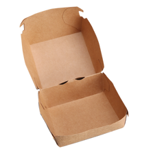 Load image into Gallery viewer, Kraft Giant Burger Box 17x17x8cm
