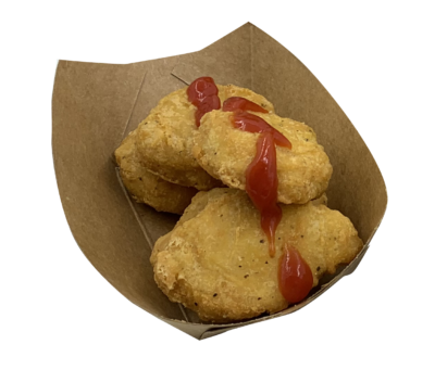 Barquetas Kraft Antigrasa/Fritos 300ml (10x6,2x4,4cm)