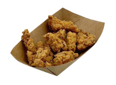 Barquetas Kraft Antigrasa/Fritos 300ml (10x6,2x4,4cm)