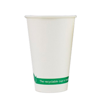 Load image into Gallery viewer, Recycled White Cups 360ml (12oz)
