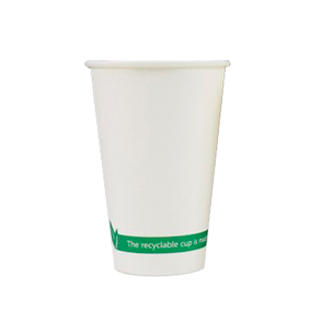 Recycled White Cups 200ml (7oz)