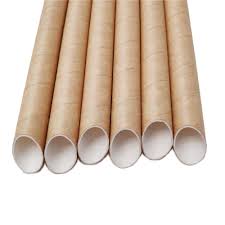 Pajitas Cartón Kraft 12mm x 21cm (Extra-Gruesas) (2500 unid/caja) (exclusivo online)