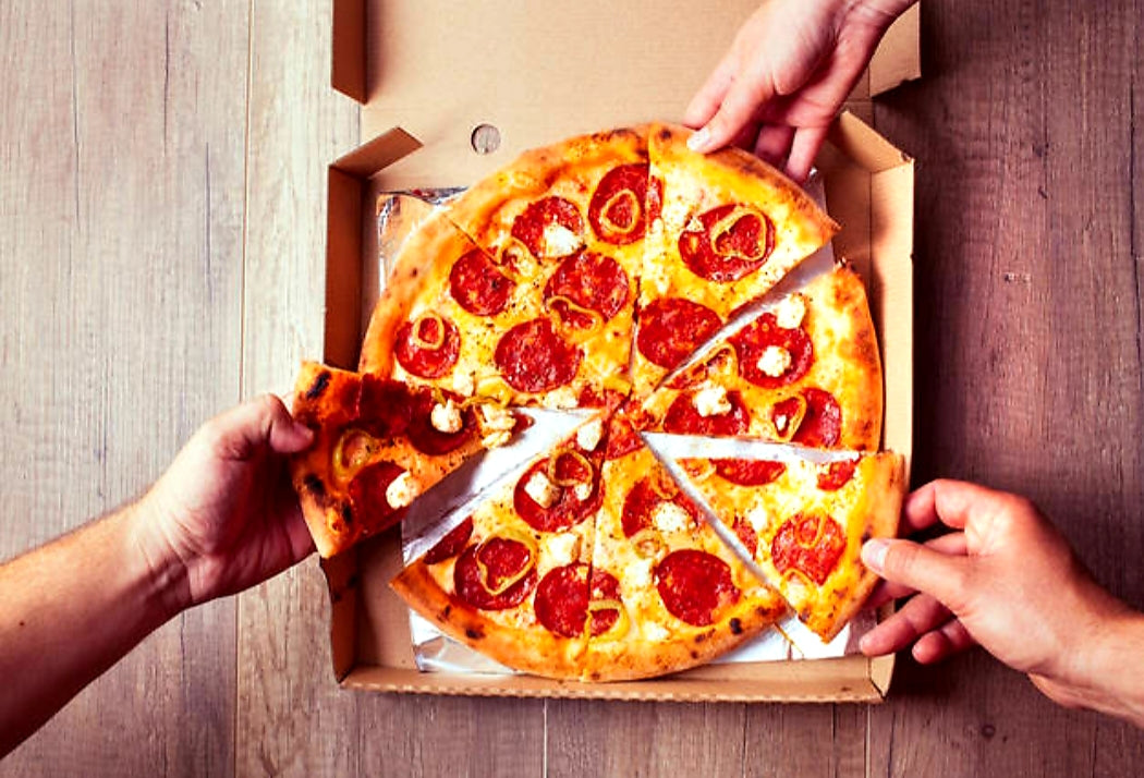Caja Pizza Kraft 26x26x3,5cm (100 unidades)