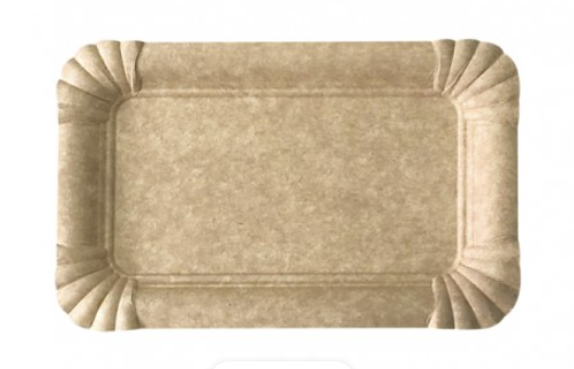 Bandeja Kraft Antigrasa 12x19cm
