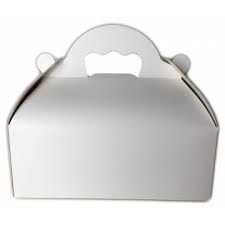 Caja con Asa Pasteleria - Mediana (10x18x7cm)