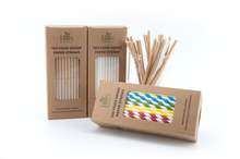 Load image into Gallery viewer, Kraft Cardboard Straws 12mm x 21cm (Extra-Thick)
