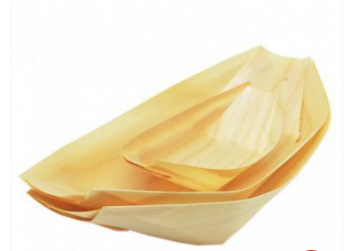 Barquetas/Cuencos Bambú 16,5x8,5x3cm