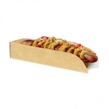 Cargar imagen en el visor de la galería, Pala Hot Dog Kraft (17,5x5x3cm)
