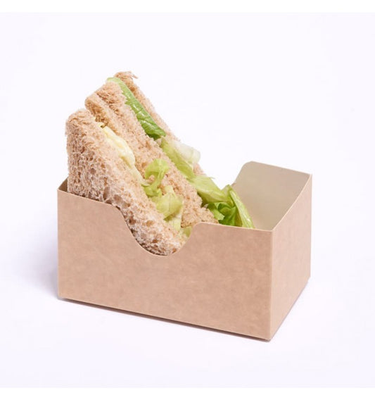 Estuche Antigrasa Hamburguesa/Sándwich/Bagel/Arepa (12x7x6,5cm)