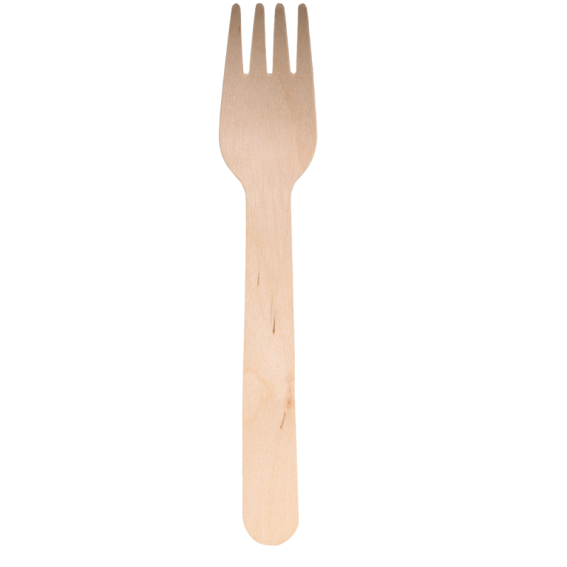 Wooden Fork 16 cm