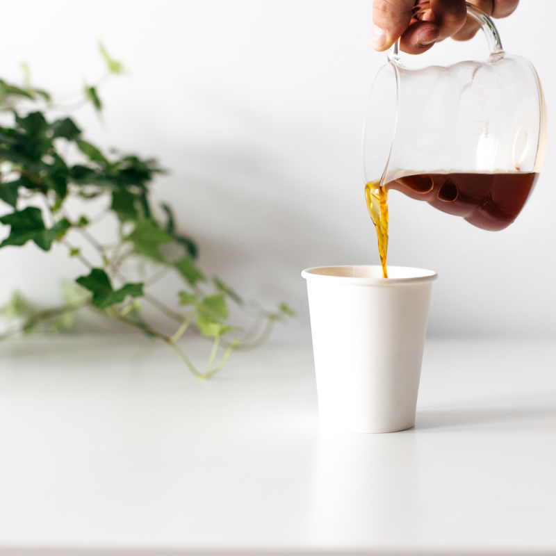 Vasos Blancos Compostables 360ml (12oz)