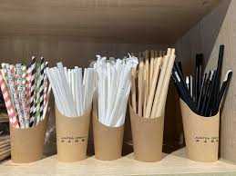Pajitas Papel Kraft Enfundadas 6mm x 20cm (Delgadas) (5000 unid/caja)(exclusivo online)