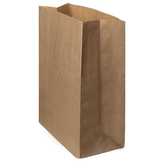 Bolsa Americana Kraft S (22+14x37cm)