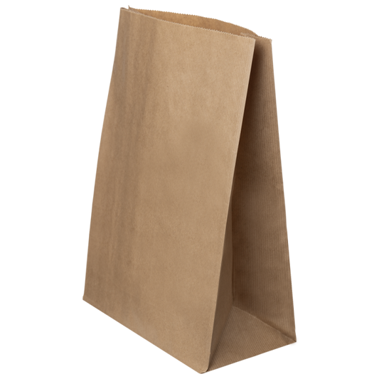 Bolsa Americana Kraft M (26+14x40cm)