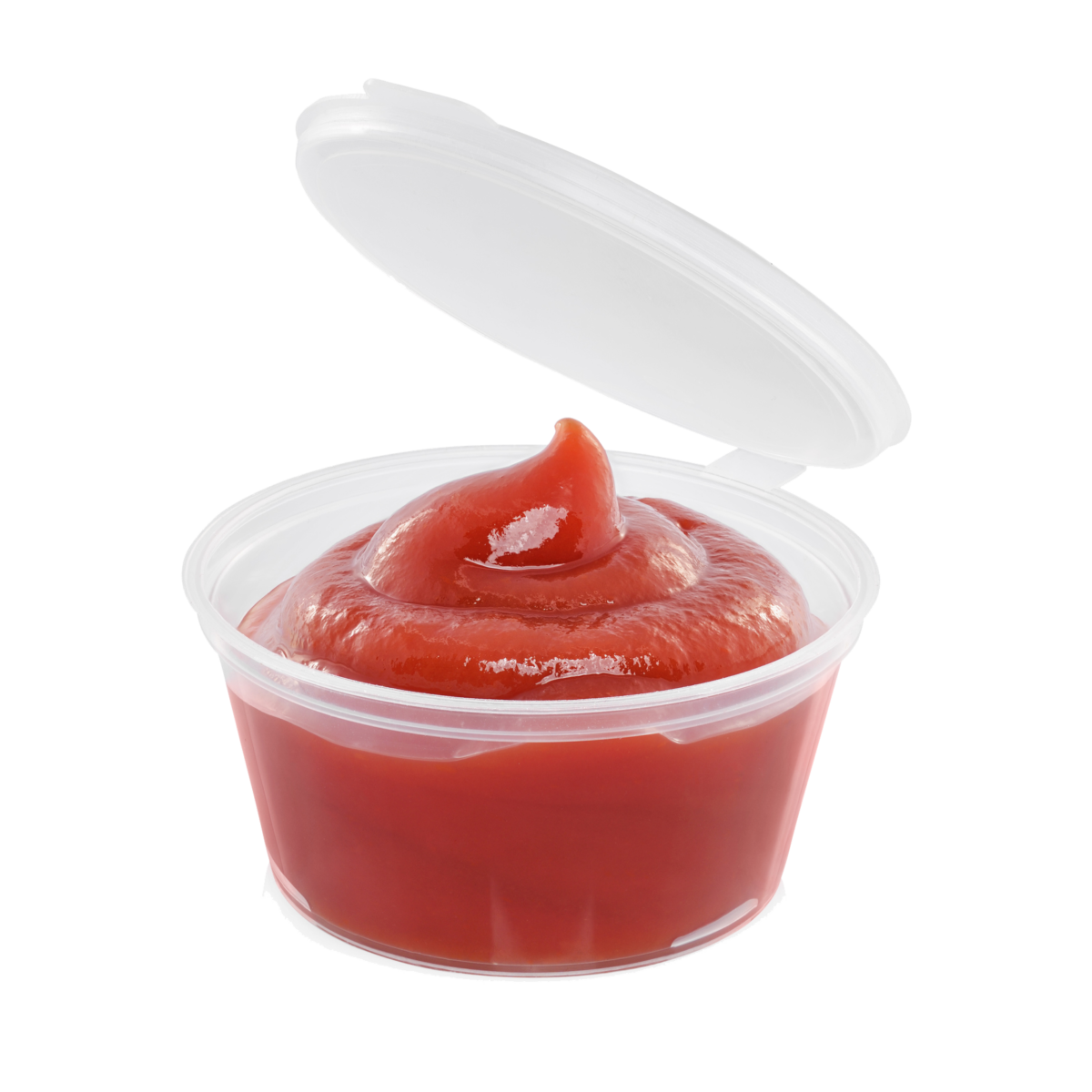 Tarrina para Salsa 70 ml con bisagra