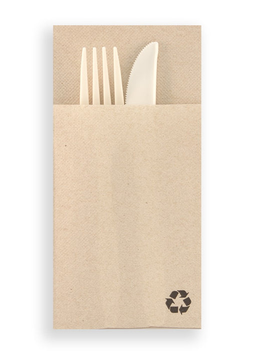 Servilletas Kanguro Ecológicas 2 capas 32x40cm (1200 unid/caja) (exclusivo online)