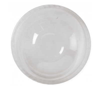 Tapa Compostable Cúpula con Agujero para vaso Compostable de 300 y 400ml