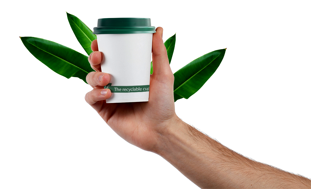 Vasos Blancos Reciclados 360ml (12oz)