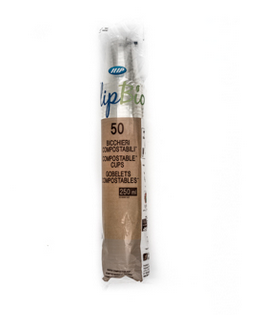 Vasos Transparentes Compostables 200ml (9oz)